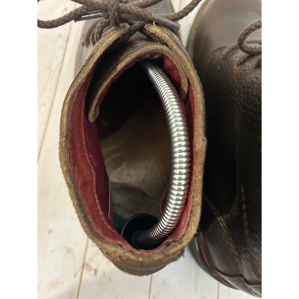 Clarks Leather Desert Chukka Boots‎ Mens 8.5M Brown Weathered Rugged